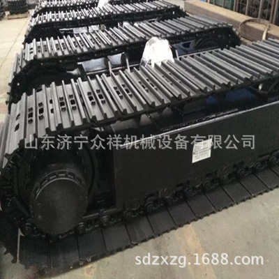 專(zhuān)業(yè)定做履帶底盤(pán) 履帶式汽車(chē)吊 吊車(chē)專(zhuān)用鋼制履帶底盤(pán)