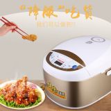 龍鳳紅雙喜智能電飯煲家用5L全自動(dòng)大容量膽蜂窩膽電飯鍋會(huì)銷禮品