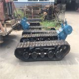 廠家供應(yīng)橡膠履帶底盤農(nóng)用收割機履帶底盤運輸車底盤