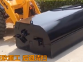裝載機(jī)清掃車 鏟車改裝掃地機(jī) 噴霧除塵清掃機(jī) (347播放)
