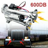 600DB 車喇叭電喇叭供應雙管金屬連體電泵喇叭帶繼電器 汽車喇叭