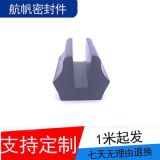 可定制 礦山設(shè)備減震振動(dòng)篩橡膠條 圓形振動(dòng)篩配件 C型橡膠減震條
