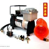 220V家用交流電動充氣泵輪胎打氣泵金屬打氣機籃球氣球汽車充氣泵