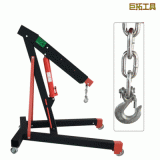 2噸發(fā)動機折疊吊機 汽車引擎支架發(fā)動機液壓吊架 液壓引擎吊機