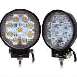 27W LED工作燈越野車頂射燈工程車機(jī)械檢修燈led霧燈圓型中網(wǎng)車燈