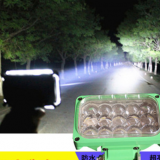 汽車led射燈 4寸方工作燈 led大燈 挖機(jī)貨車摩托車電動(dòng)車前照大燈