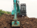 建筑工程車施工表演 挖掘機(jī)自卸車推土機(jī)攪拌車 (355播放)