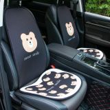 汽車內(nèi)靠枕腰靠背墊背護(hù)腰靠墊車載座椅腰墊卡通裝飾套裝可愛(ài)抱枕