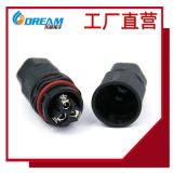 LED燈飾防水連接器 快卡壓線 電纜對接插頭 防水插頭廠家
