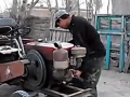 斗山挖掘機(jī) 手搖起動單缸柴油機(jī)(小四輪拖拉機(jī)) (315播放)