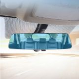 新款2.5D屏無邊框3000R曲率汽車大視野后視倒車輔助鏡防眩目藍(lán)鏡