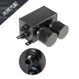 ebay跨境 AN8雙過濾器發(fā)動機油箱 鋁材質(zhì)帶雙擋板過濾器 1.2L油壺