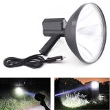 240MM 9寸100W HID手持氙氣燈戶外射燈野外手提HID探照燈搜索燈