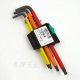 德國維拉 WERA 9件公制加強(qiáng)型內(nèi)六角扳手套裝 950SPKL/7B/9MN SB