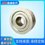 轉(zhuǎn)彎機(jī)皮帶輪 導(dǎo)向輪輸送機(jī)皮帶輪 夾皮帶用包膠軸承導(dǎo)輪軸承