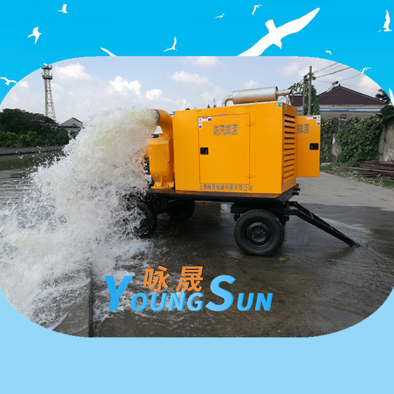 12寸柴油機自吸污水泵