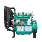 廠家銷售濰坊華杰4100柴油機(jī) 水冷配小型30KW發(fā)電機(jī)組用柴油機(jī)
