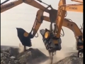 挖掘機(jī)破碎斗建筑垃圾粉碎機(jī)混凝土建筑垃圾破碎設(shè)備 (264播放)