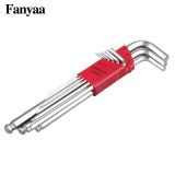 Fanyaa原裝加長球頭內(nèi)六角扳手特殊工具鋼體鑄成經(jīng)久耐用不易變型